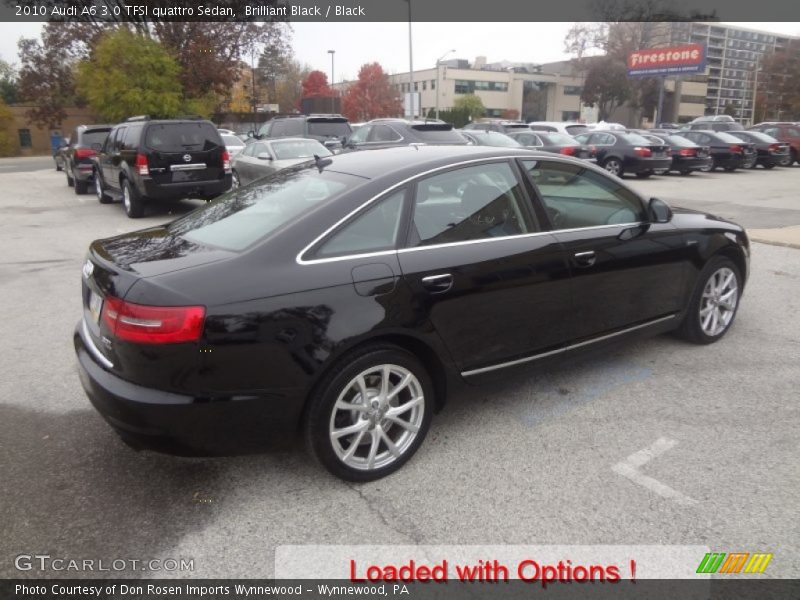 Brilliant Black / Black 2010 Audi A6 3.0 TFSI quattro Sedan