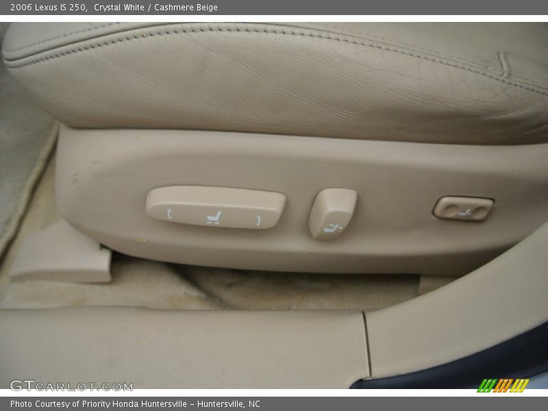Crystal White / Cashmere Beige 2006 Lexus IS 250