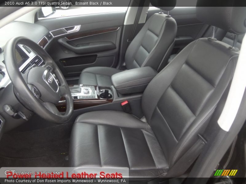 Brilliant Black / Black 2010 Audi A6 3.0 TFSI quattro Sedan
