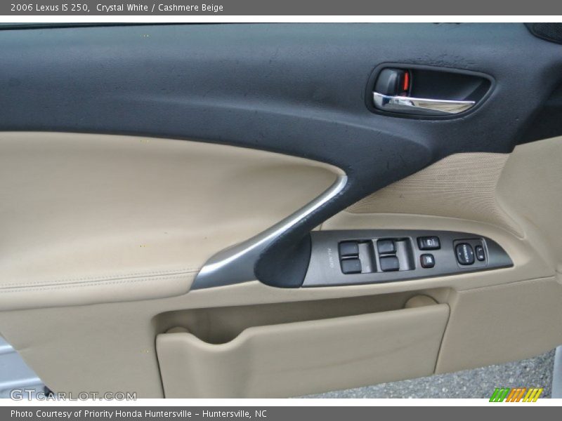 Crystal White / Cashmere Beige 2006 Lexus IS 250