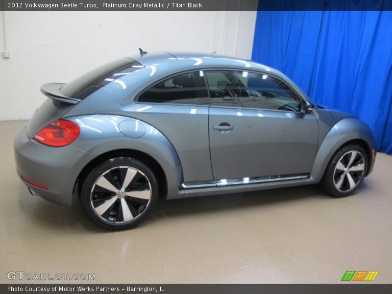 Platinum Gray Metallic / Titan Black 2012 Volkswagen Beetle Turbo