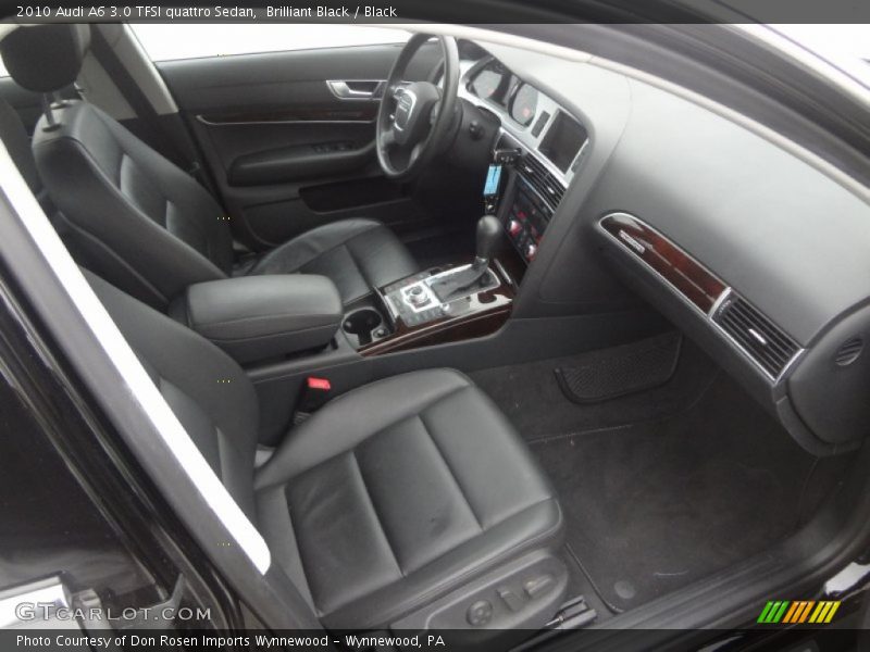 Brilliant Black / Black 2010 Audi A6 3.0 TFSI quattro Sedan