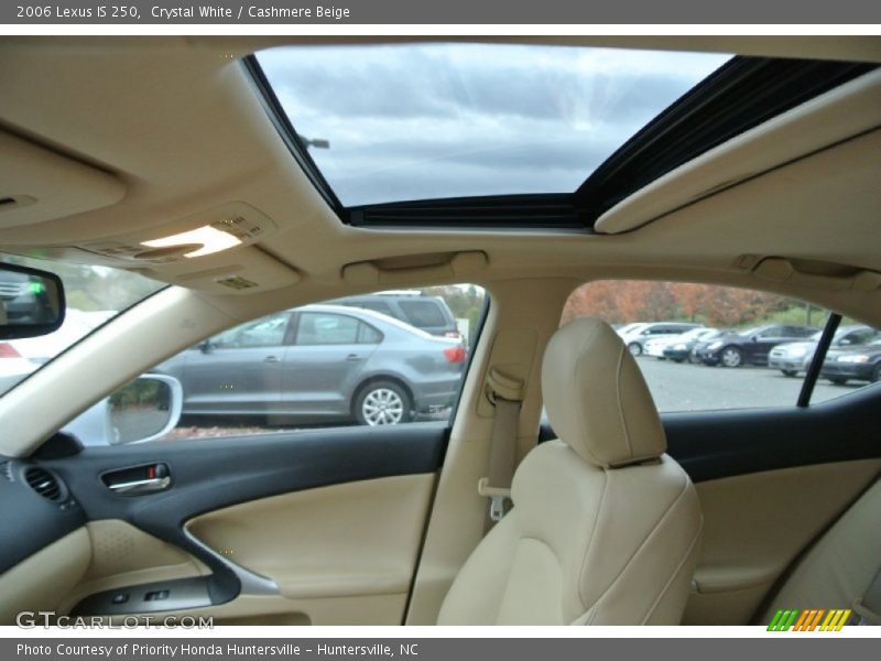 Crystal White / Cashmere Beige 2006 Lexus IS 250