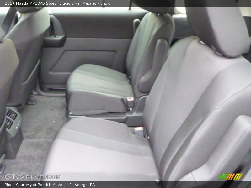 Liquid Silver Metallic / Black 2014 Mazda MAZDA5 Sport