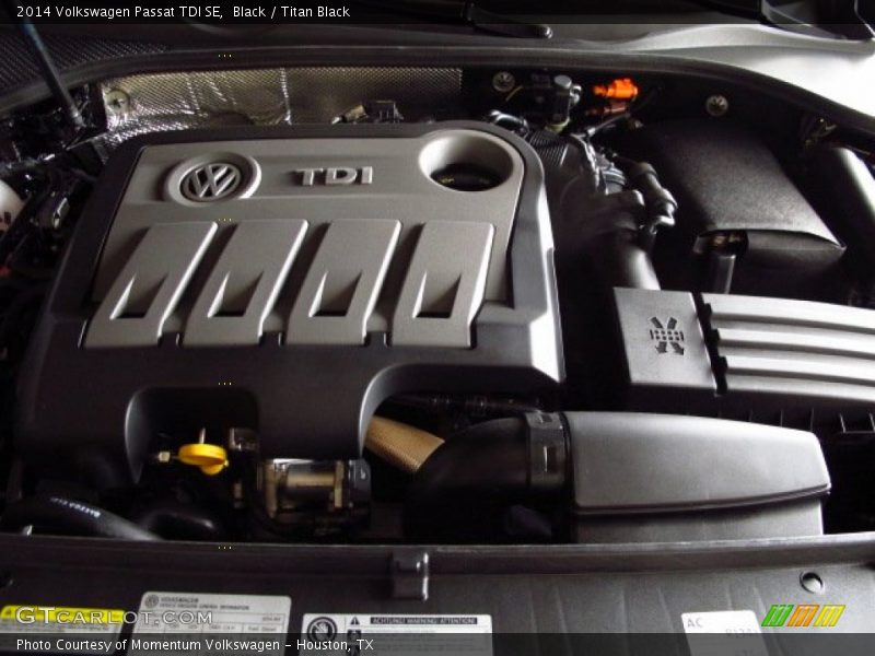 Black / Titan Black 2014 Volkswagen Passat TDI SE