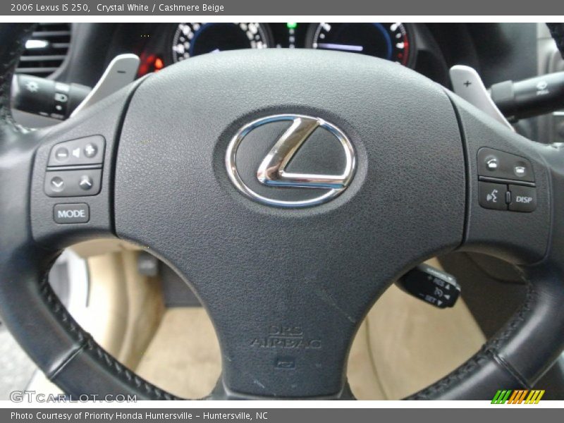 Crystal White / Cashmere Beige 2006 Lexus IS 250