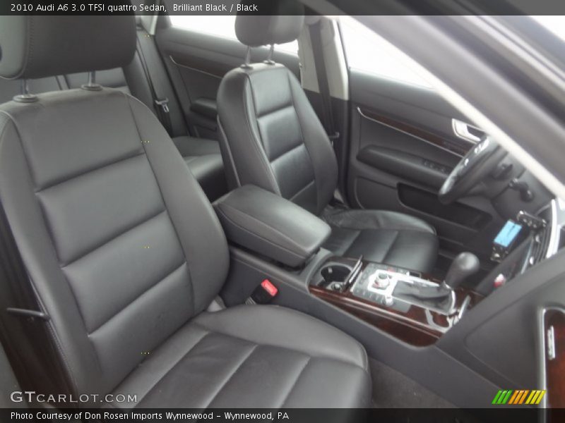 Brilliant Black / Black 2010 Audi A6 3.0 TFSI quattro Sedan