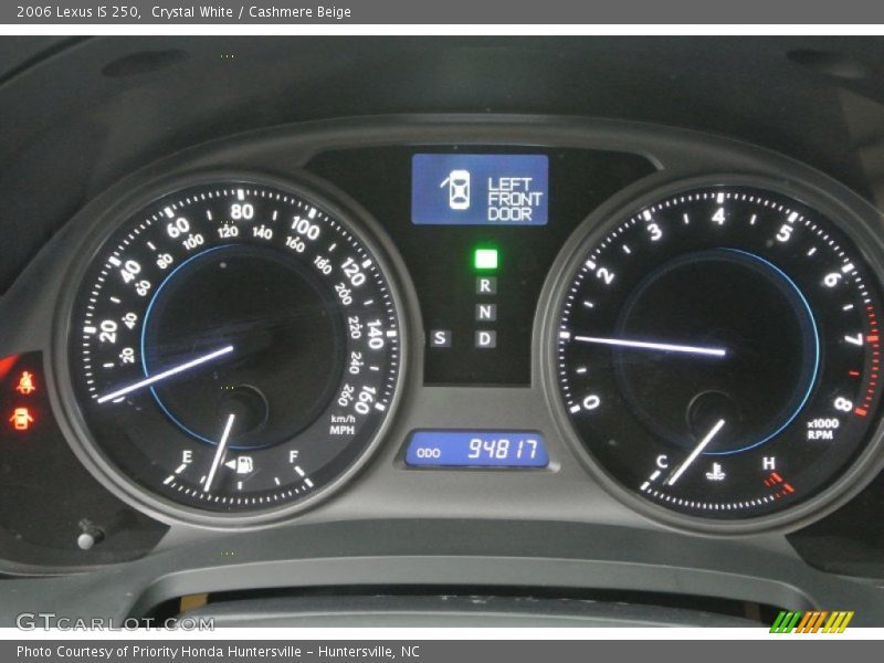 Crystal White / Cashmere Beige 2006 Lexus IS 250