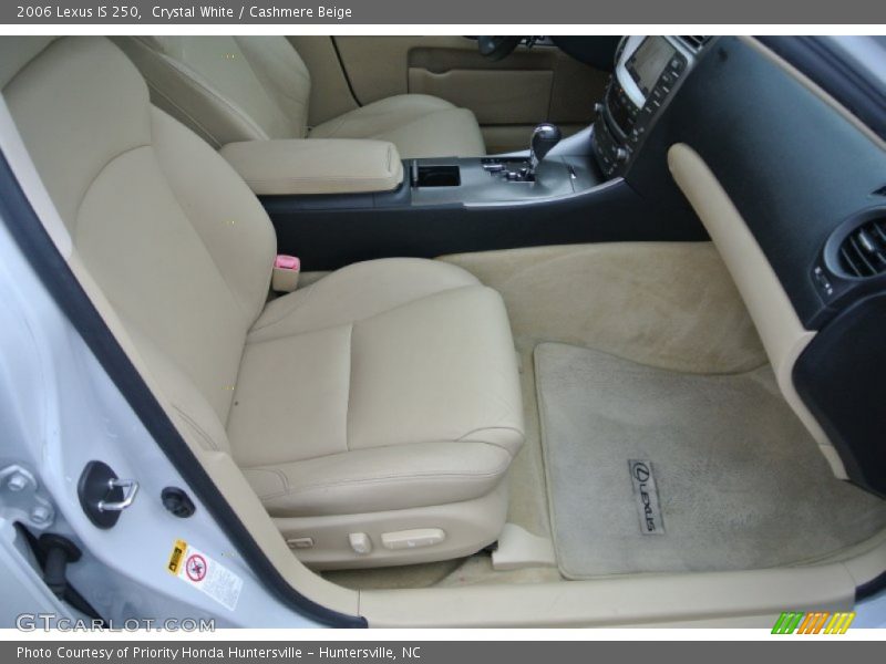 Crystal White / Cashmere Beige 2006 Lexus IS 250