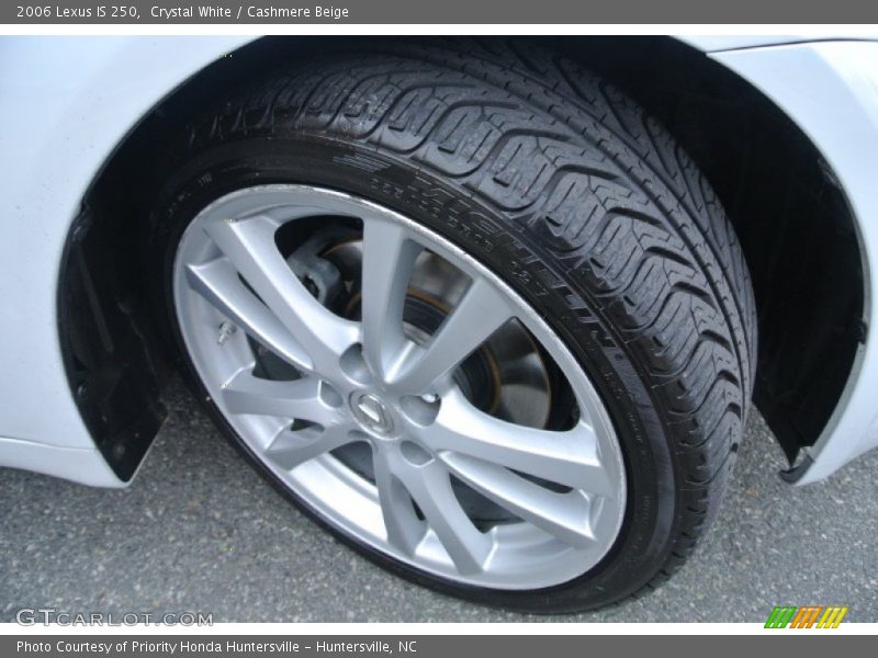 Crystal White / Cashmere Beige 2006 Lexus IS 250