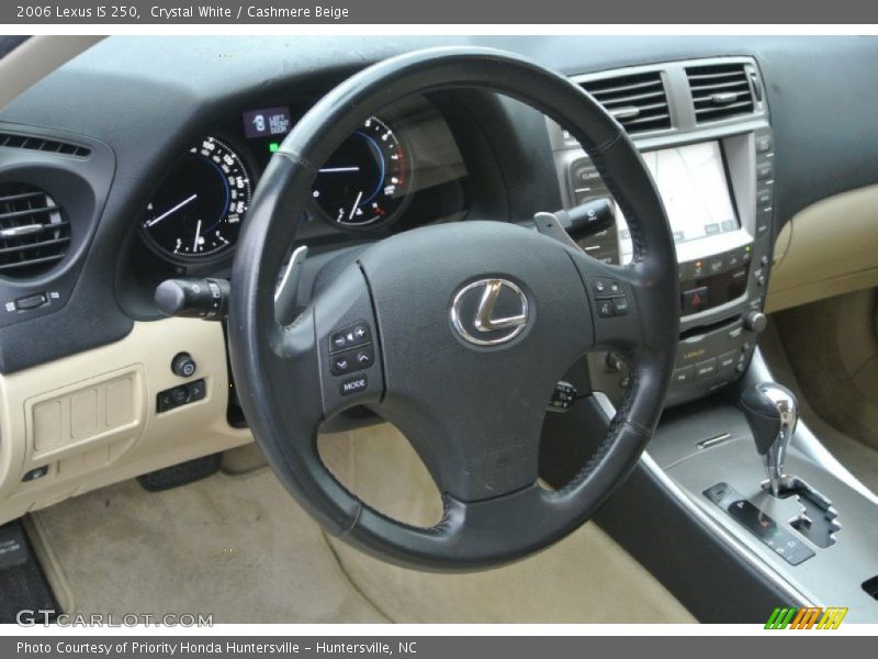 Crystal White / Cashmere Beige 2006 Lexus IS 250