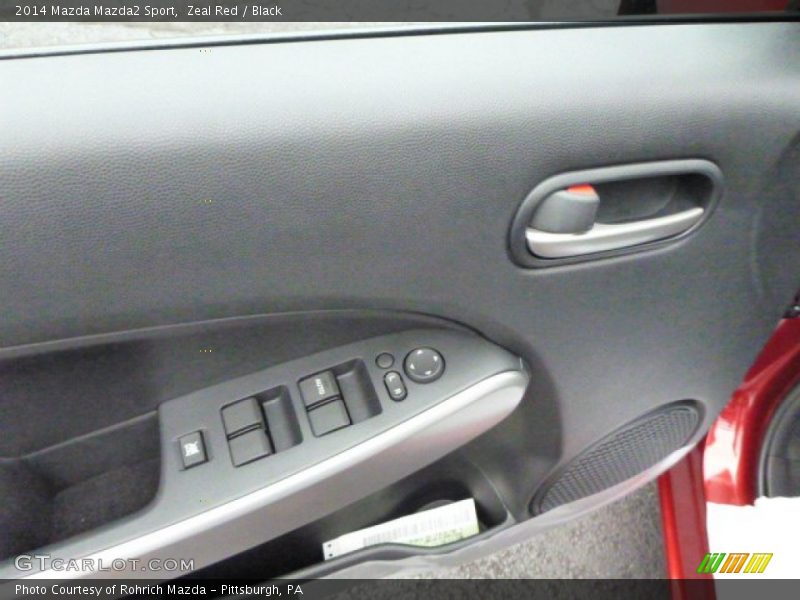 Zeal Red / Black 2014 Mazda Mazda2 Sport