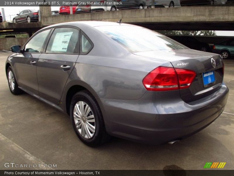 Platinum Gray Metallic / Titan Black 2014 Volkswagen Passat 1.8T S