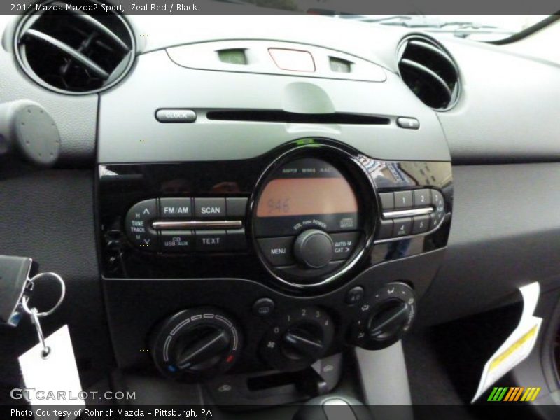 Controls of 2014 Mazda2 Sport