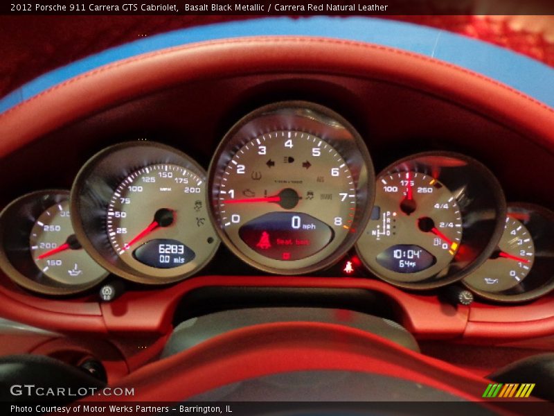  2012 911 Carrera GTS Cabriolet Carrera GTS Cabriolet Gauges
