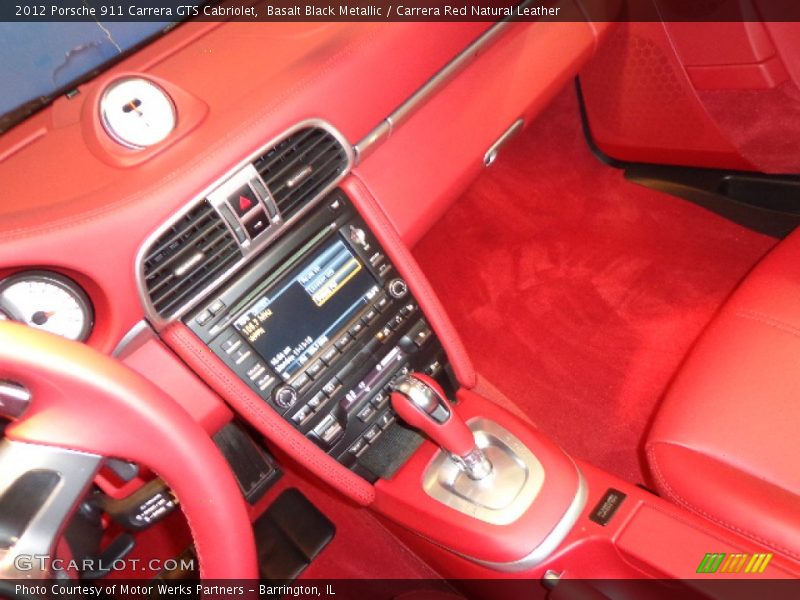 Controls of 2012 911 Carrera GTS Cabriolet
