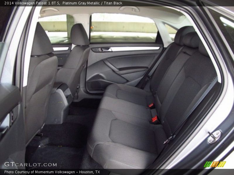 Platinum Gray Metallic / Titan Black 2014 Volkswagen Passat 1.8T S