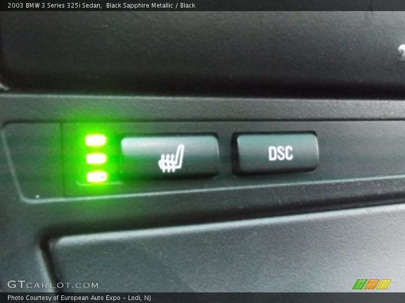 Black Sapphire Metallic / Black 2003 BMW 3 Series 325i Sedan