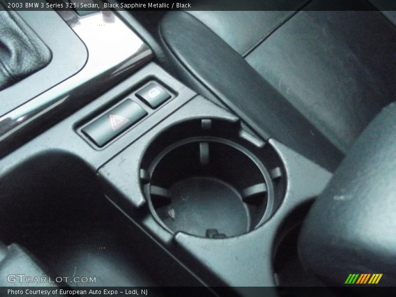 Black Sapphire Metallic / Black 2003 BMW 3 Series 325i Sedan