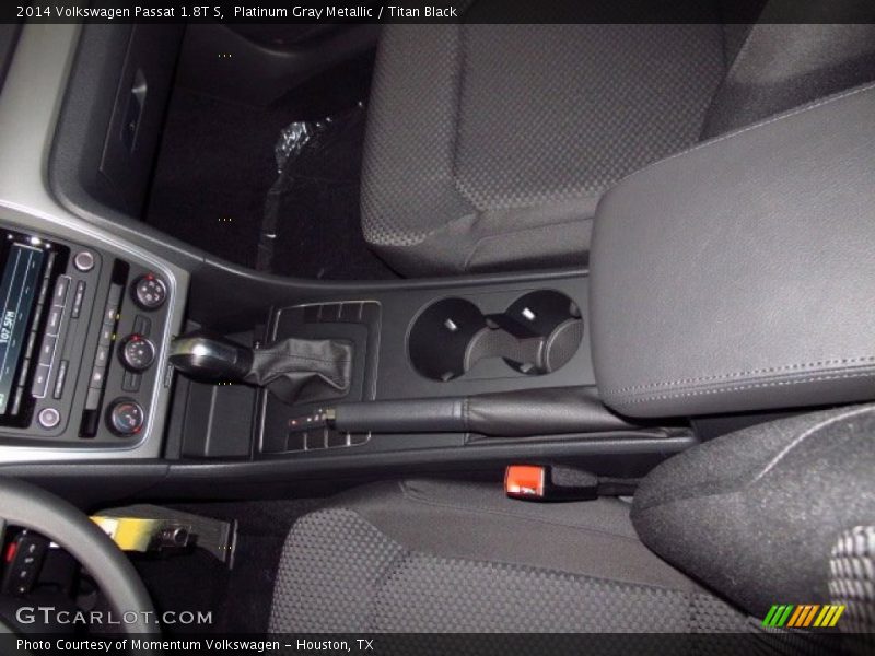 Platinum Gray Metallic / Titan Black 2014 Volkswagen Passat 1.8T S