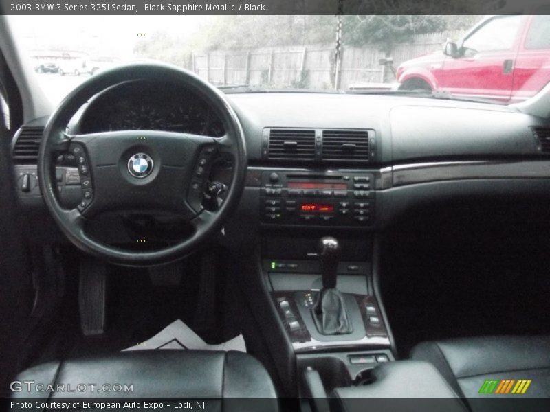 Black Sapphire Metallic / Black 2003 BMW 3 Series 325i Sedan