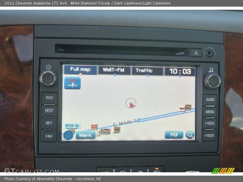 White Diamond Tricoat / Dark Cashmere/Light Cashmere 2011 Chevrolet Avalanche LTZ 4x4