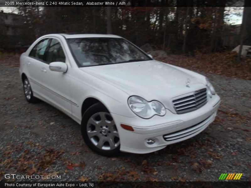 Alabaster White / Ash 2005 Mercedes-Benz C 240 4Matic Sedan