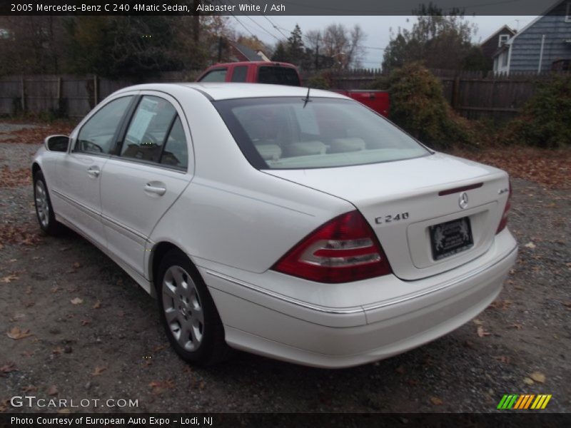 Alabaster White / Ash 2005 Mercedes-Benz C 240 4Matic Sedan