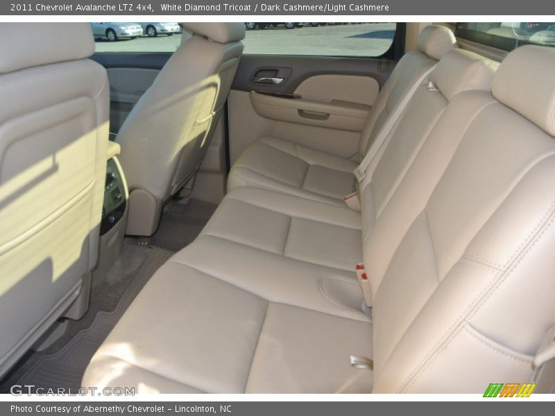 White Diamond Tricoat / Dark Cashmere/Light Cashmere 2011 Chevrolet Avalanche LTZ 4x4