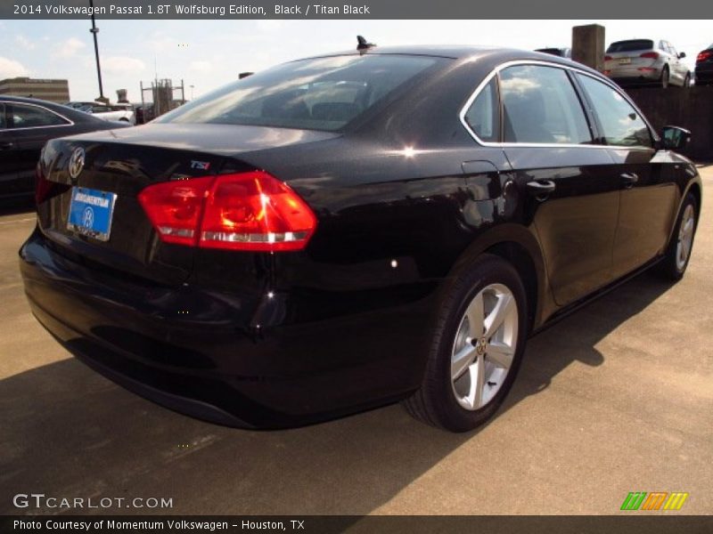 Black / Titan Black 2014 Volkswagen Passat 1.8T Wolfsburg Edition
