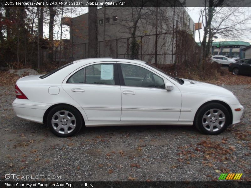 Alabaster White / Ash 2005 Mercedes-Benz C 240 4Matic Sedan