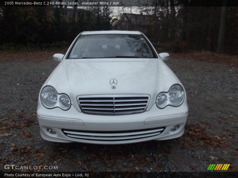 Alabaster White / Ash 2005 Mercedes-Benz C 240 4Matic Sedan