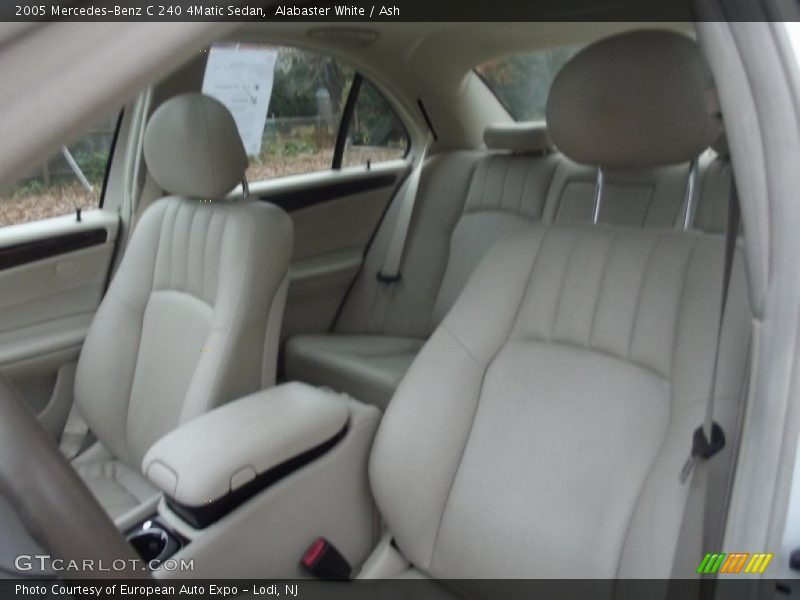 Alabaster White / Ash 2005 Mercedes-Benz C 240 4Matic Sedan