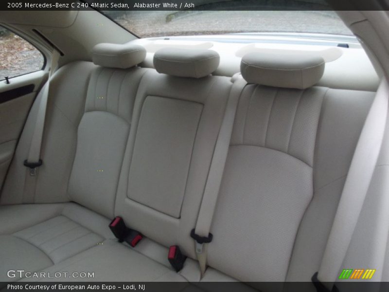 Alabaster White / Ash 2005 Mercedes-Benz C 240 4Matic Sedan