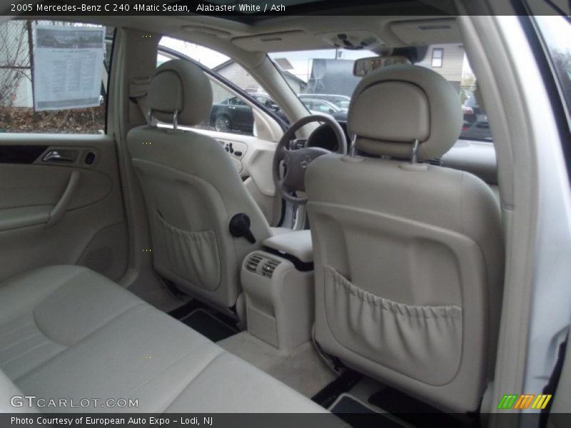Alabaster White / Ash 2005 Mercedes-Benz C 240 4Matic Sedan