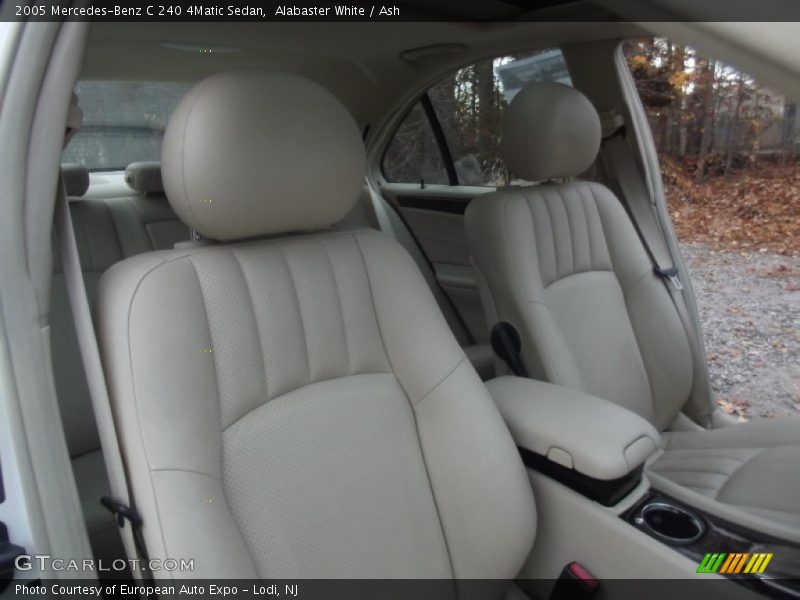 Alabaster White / Ash 2005 Mercedes-Benz C 240 4Matic Sedan