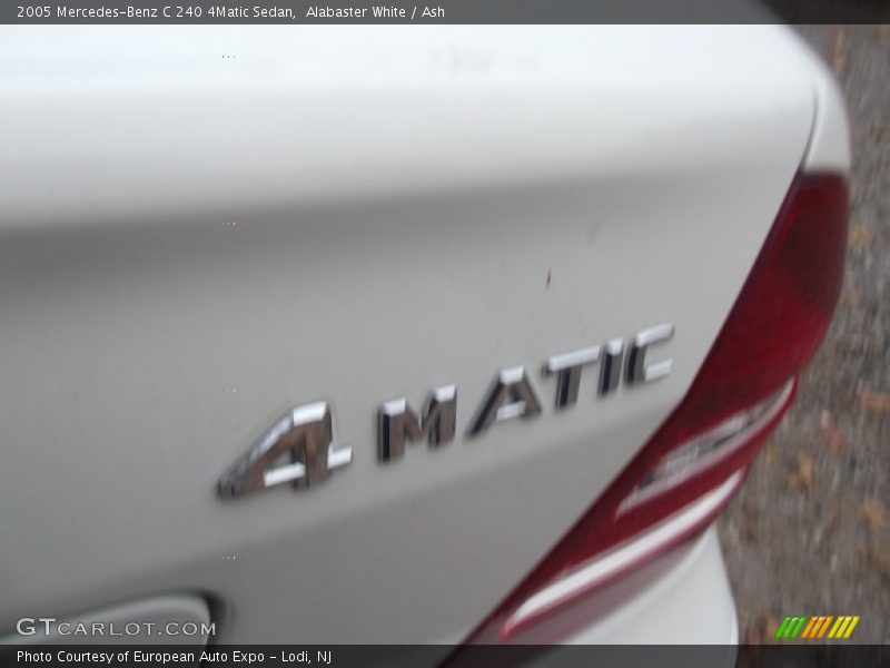 Alabaster White / Ash 2005 Mercedes-Benz C 240 4Matic Sedan