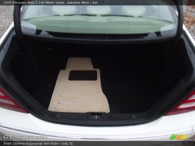Alabaster White / Ash 2005 Mercedes-Benz C 240 4Matic Sedan