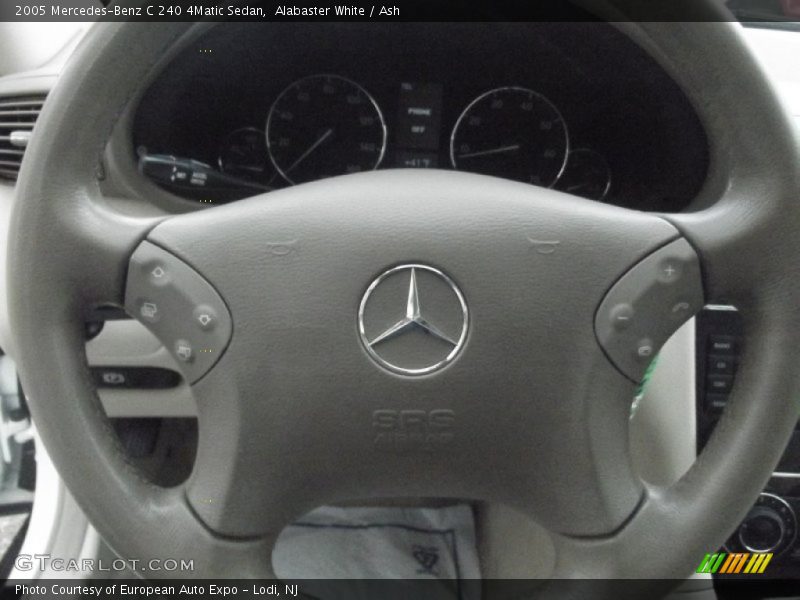 Alabaster White / Ash 2005 Mercedes-Benz C 240 4Matic Sedan