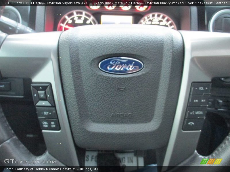 Tuxedo Black Metallic / Harley-Davidson Black/Smoked Silver 