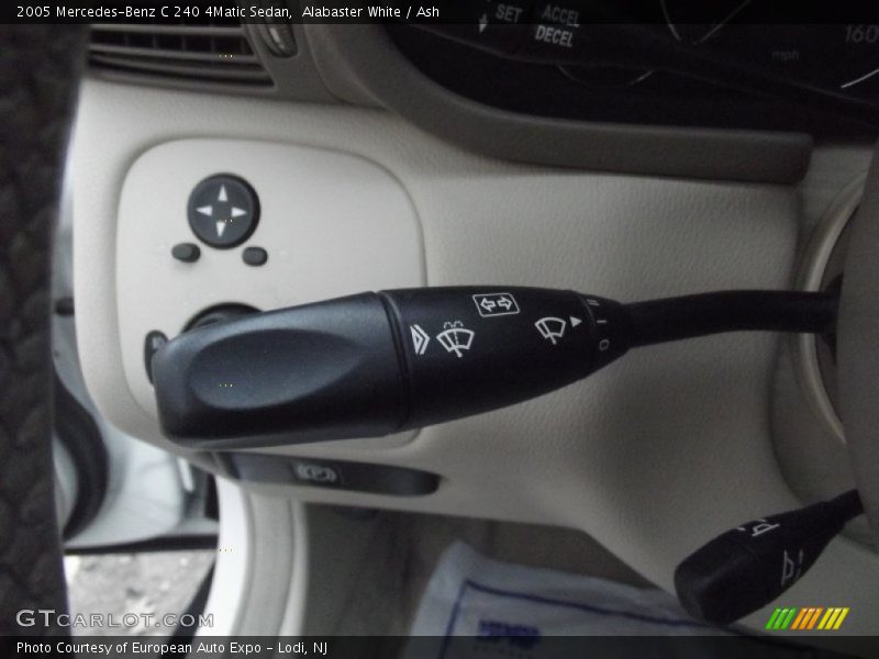Alabaster White / Ash 2005 Mercedes-Benz C 240 4Matic Sedan