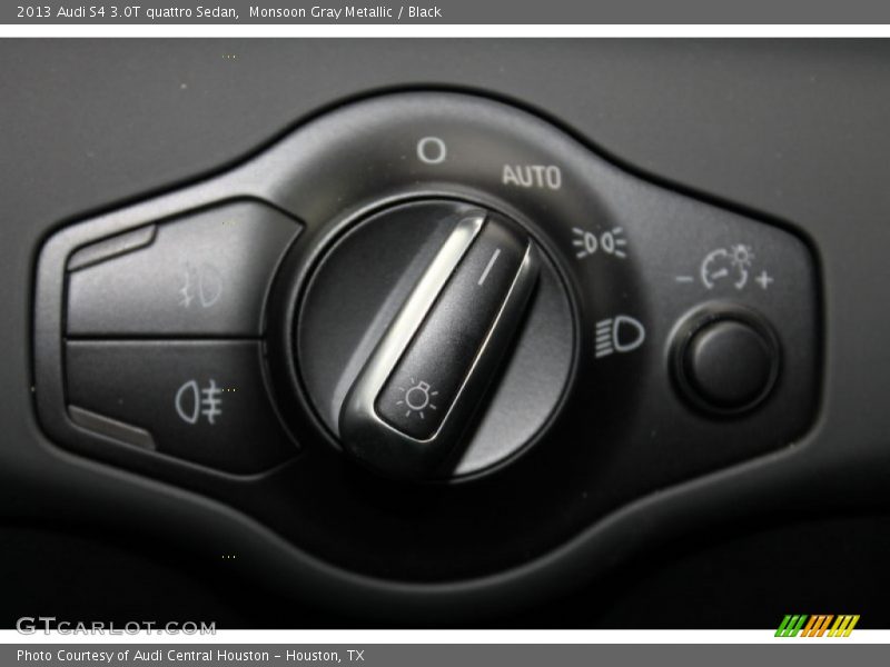 Monsoon Gray Metallic / Black 2013 Audi S4 3.0T quattro Sedan