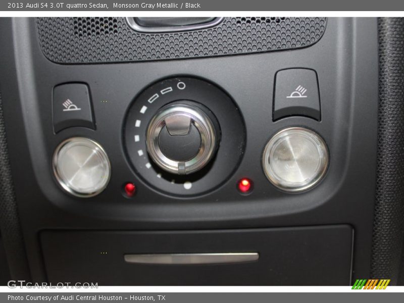Monsoon Gray Metallic / Black 2013 Audi S4 3.0T quattro Sedan