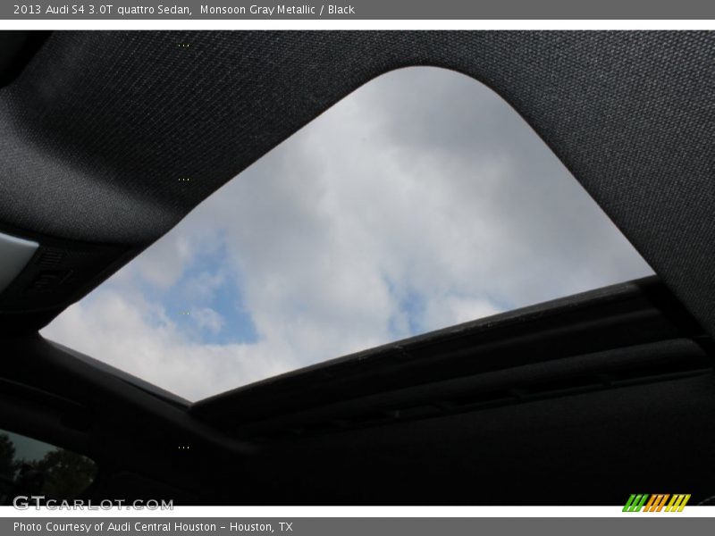 Monsoon Gray Metallic / Black 2013 Audi S4 3.0T quattro Sedan
