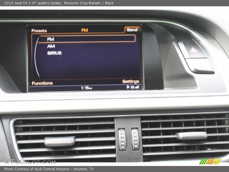 Monsoon Gray Metallic / Black 2013 Audi S4 3.0T quattro Sedan