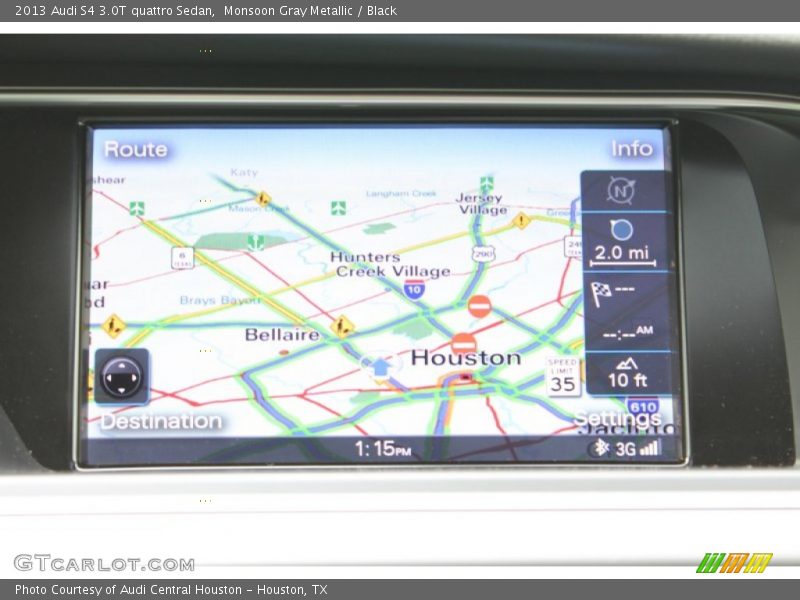 Monsoon Gray Metallic / Black 2013 Audi S4 3.0T quattro Sedan