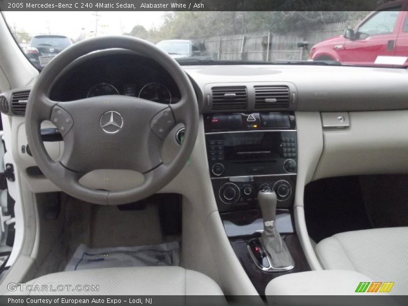 Alabaster White / Ash 2005 Mercedes-Benz C 240 4Matic Sedan