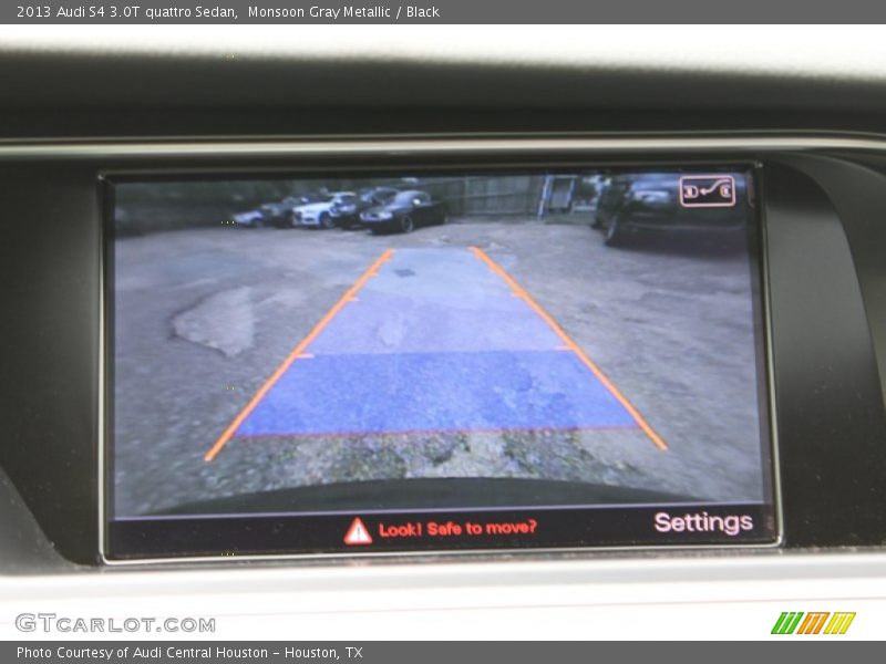 Monsoon Gray Metallic / Black 2013 Audi S4 3.0T quattro Sedan
