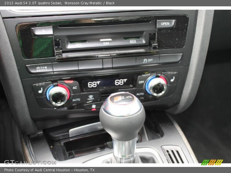 Monsoon Gray Metallic / Black 2013 Audi S4 3.0T quattro Sedan