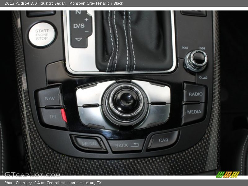 Monsoon Gray Metallic / Black 2013 Audi S4 3.0T quattro Sedan
